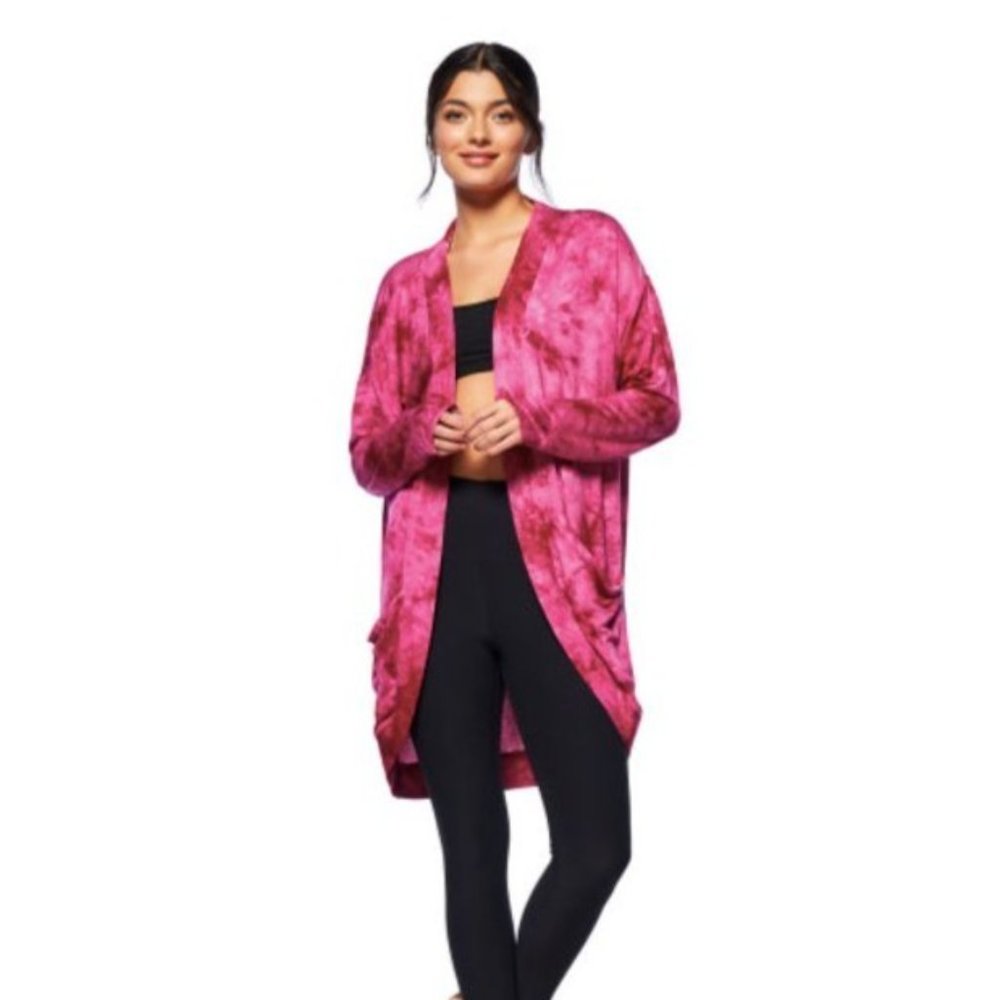 Interval Tie Dye Open Cardigan | Small